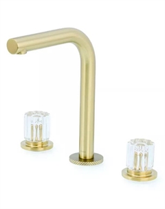 Смеситель для раковины Elegante 152-MG-EL золото матовое Boheme