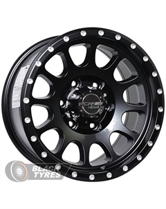 Литой диск M2 9x17/6x139.7 D110.1 ET-15, Черные Pdw