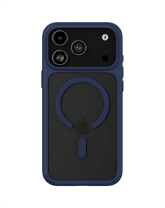 Чехол uBear Shade Case MagSafe для iPhone 17 Pro Max синий (CS597DB69PSH-I25M) Ubear