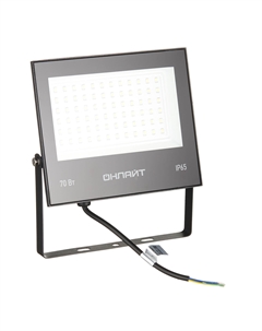 Прожектор светодиодный OFL 6000К 70 Вт IP65 черный Онлайт