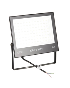 Прожектор светодиодный OFL 6000К 100 Вт IP65 черный Онлайт
