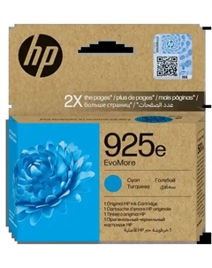 Картридж для струйного принтера G25e EvoMore Cyan (4K0W0PE) Hp