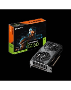 Видеокарта GIGABYTE GeForce RTX 5050 WindForce OC 8Gb (GV-N5050WF2OC-8GD) Gigabyte
