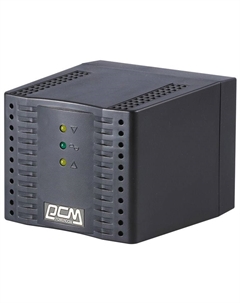 Стабилизатор напряжения POWERCOM TCA-1200 Black Tap-Change, 600W Powercom