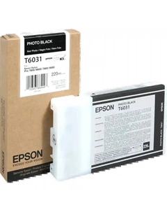 Картридж для струйного принтера T6031 Photo Black (C13T603100) PI Epson