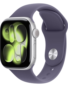 Умные часы Watch Series 11, 42 mm, Silver Aluminium Purple Fog Sport Band S/M Apple