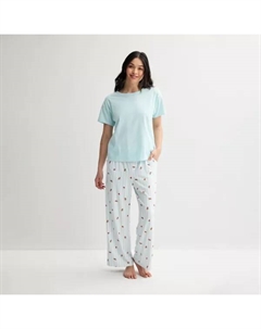 Женский комплект из 2 предметов: верх и нижние части пижамы ко Дню мамы, цвет blue watermelon Sonoma goods for life