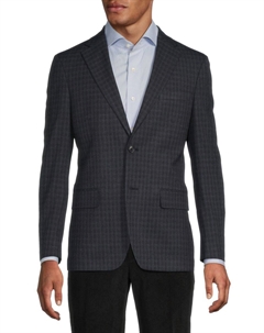 Блейзер Mini Grid Modern-Fit, цвет Navy Light Blue Tommy hilfiger