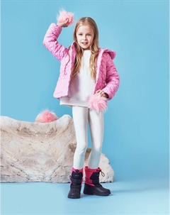 Розовые дутики для девочек Mascotte junior