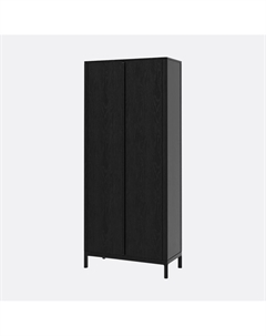 Шкаф для одежды двухдверный из массива дуба каштановый Laredoute