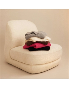 Джемпер с высокой горловиной из меланжевой шерсти альпаки ARISTIDE Signature красный Laredoute