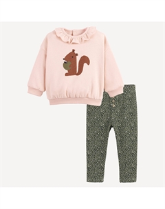 Комплект одежды из двух предметов свитшот и леггинсы другие La redoute collections