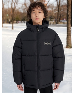 Пуховик для мальчиков, Черный Kappa