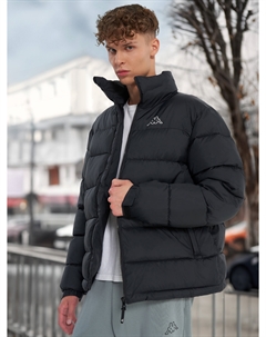 Пуховик мужской, Черный Kappa
