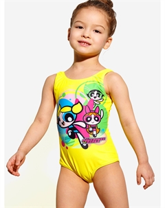 Купальник для девочек, Желтый Playtoday