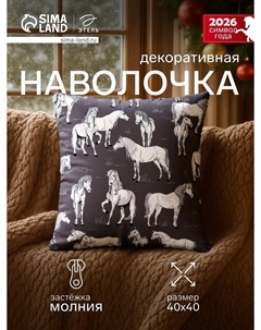 Наволочка декоративная Этель