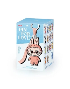 Брелок-игрушка LABUBU «Blind Box» (буквы N-Z), коллекция «Pin For Love» Pop mart