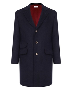 Шерстяное пальто Brunello cucinelli