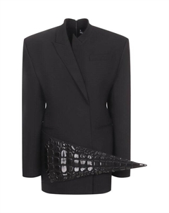 Шерстяное платье David koma