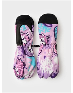 Варежки текстильные для девочек Playtoday kids