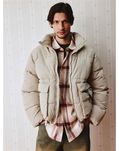 Стеганая утепленная куртка оверсайз Sela