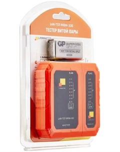 Тестер Lanmaster LAN-TST-WRM-300 витой пары с индикаторами
