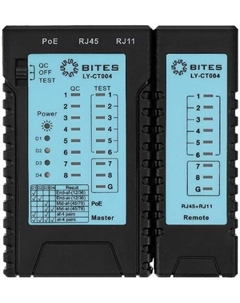 Тестер 5bites LY-CT004 UTP / STP / TEL / POE / PLUG TEST