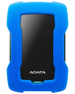Внешний жесткий диск, накопитель и корпус Adata USB 3.0 1Tb AHD330-1TU31-CBL HD330 DashDrive Durable 2.5" синий