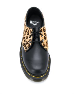 Туфли с леопардовым принтом Dr. martens