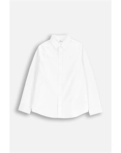 Детская хлопковая рубашка, белый Coccodrillo