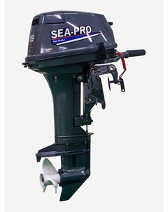 Лодочный мотор T 9.9 Pro (18 л.с.) в комплекте с баком 24л., Серый Sea-pro