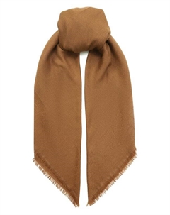 Шаль из шерсти и шелка Gucci