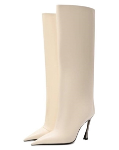 Кожаные сапоги Mugler