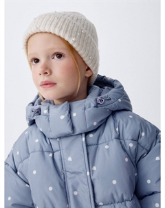 Вязаная шапка с жемчужным декором для девочек Sela