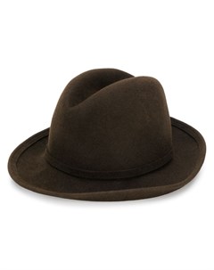 Шляпа федора 1990 х годов Hermès pre-owned