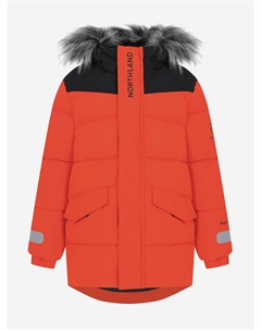 Пуховик для мальчиков, Красный Northland
