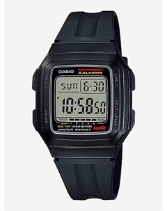 Наручные часы F-201WA-1A, Черный Casio