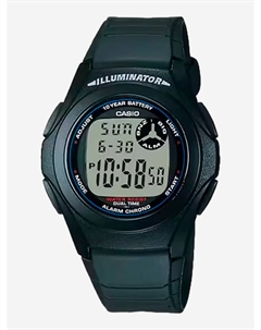 Наручные часы F-200W-1A, Черный Casio