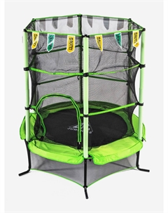 Батут JUMP KIDS 55" 55INCH-JD-G зеленый, сетка (137см), Зеленый Dfc