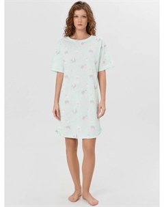 Сорочка ночная женская с принтом котят Mark formelle