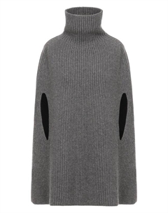 Шерстяное пончо Jil sander