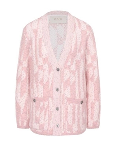 Кардиган из шерсти и хлопка And the brand