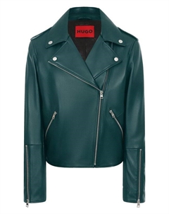 Кожаная куртка Hugo