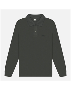 Мужской лонгслив Stretch Piquet Ribbed Collor C.p. company