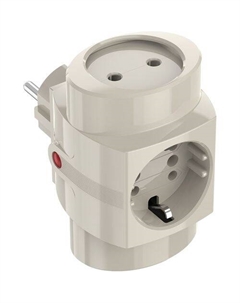 Сетевой разветвитель Pilot TR, белый