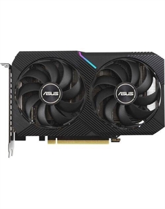 Видеокарта NVIDIA GeForce RTX 3060 DUAL-RTX3060-12G-V2 LHR 12ГБ GDDR6, LHR, Ret Asus