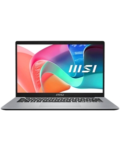 Ноутбук MSI Modern 14 F1MG Core 5 120U/16Gb/512Gb SSD/14" FullHD/Win11Pro Silver Msi