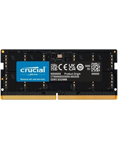 Модуль памяти SO-DIMM DDR5 16Gb PC44800 5600Mhz Crucial (CT16G56C46S5)
