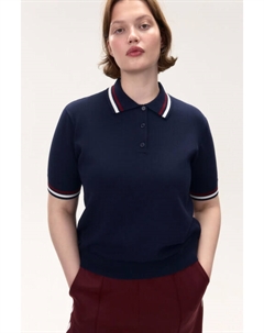 Джемпер-поло вязаный из вискозы Befree