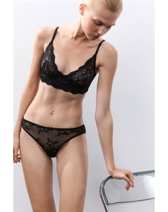 Трусы-бразильяна с цветочным кружевом Befree